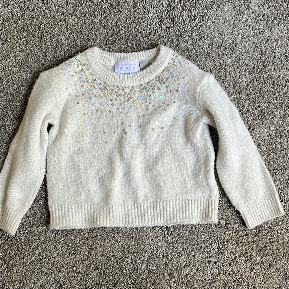 The Children's Place White Sweater for Women